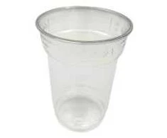 Multi Plastikinis stiklas, 20 cl, Ø78x89 mm, EU270, RPET, skaidrus, 25 vnt. x 50 vnt./dėžėje