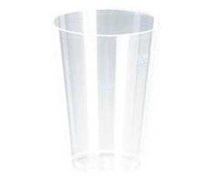 Multi Plastikiniai stikliniai indeliai, 20 cl, 96 mm, PS, skaidrūs, 50 vnt./pak.