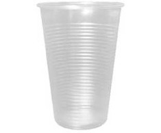 Multi Vienkartinė plastikinė stiklinė 20 cl Ø70xH98 mm PP permatoma, 30 vnt. x 100 vnt./dėžėje