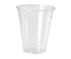 Multi Plastikinis puodelis 30 cl Ø95x110mm Gourmet RPET skaidrus, 50 vnt./pak