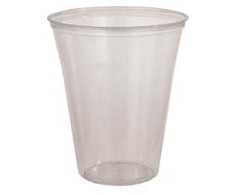 Multi Plastikinė stiklinė 30 cl Ø95x112 mm Lux PS permatoma, 16 vnt. x 75 vnt./dėžėje