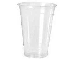 Multi Plastikiniai stikliniai indeliai 40 cl Ø95x127 mm „Gourmet“ RPET skaidrūs, 20 vnt. x 50 vnt./dėžėje