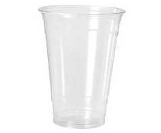 Multi Plastikiniai puodeliai 40 cl Ø95x127mm Gourmet RPET permatomi, 50 vnt./pak.