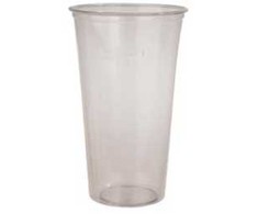 Multi Plastikinis puodelis 50 cl Ø95x156 mm Lux PS permatomas 65 vnt./pak