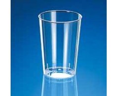 Multi Plastikinė stiklinė 7 cl 60 mm Ø50 mm PS permatoma, 45 vnt. x 45 vnt./dėžėje