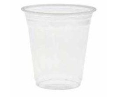 Multi Skaidrios plastikinės stiklinės Crystal 30 cl/41 cl Ø99 mm RPET, 16 pakuočių x 50 vnt./kartonas