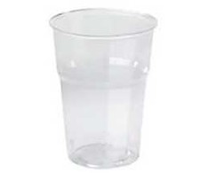 Multi Plastikinė stiklinė Trend 30 cl PS permatoma, 20 vnt. x 50 dėžėje