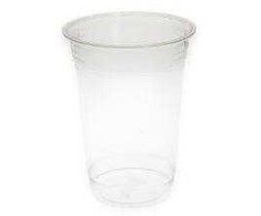 Multi Plastikinė stiklinė Verive 40 cl Ø95xH125 mm RPET permatoma, 50 vnt.