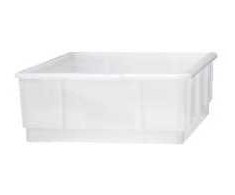 Multi Plastikinė dėžė CB 13 l, ilgis 42 x plotis 32 x aukštis 12,5 cm, HDPE, balta, (vnt.)