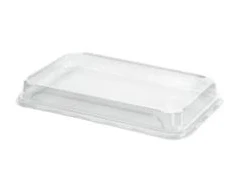 Multi Plastikiniai dangteliai Contrast Large 241x152x32 mm stačiakampiai APET permatomi, 2 pakeliai x 70 vnt./dėž.