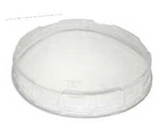 Færch Plastikinis dangtelis K 5321-2 Ø330 x 43 mm, aukštas modelis APET, paruoštas picoms/tapas padėklams, 100 vnt./dėžėje