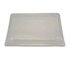 Multi Plastikiniai dangčiai L280xB210xH28 mm suši rPET skaidrūs, 240 vnt./dėž.