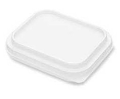 Multi Plastikinis dangtis 1/8 GN 144x120 mm PP permatomas, 900 vnt./kartoninėje dėžėje
