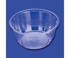 Abena Vienkartinė dubenėlis Bowl Diamond 1428 ml Ø188x87 mm RPET skaidrus, 300 vnt./kartoninėje dėžėje