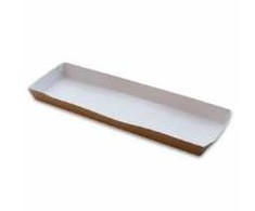 Multi Dešrainių dėklas XXL 332 x 90 x 20 mm su krašteliu Ruda/Balta, 2 pakuotės x 120 vnt. x 1 vnt./kartoninėje dėžėje