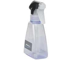 Vikan Tuščias purškiklio buteliukas 250 ml su galvute/etiquette permatomas/juodas, 1 vnt.