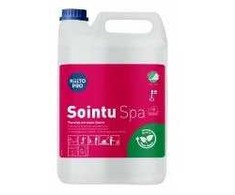 Multi Putų valiklis Kiilto Pro Sointu Spa 5 l RHDPE Nordic Swan Ecolabel be kvapų šlapioms patalpoms 3 vnt. x 5 l/dėžėje