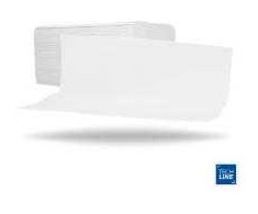 Multi Popieriniai rankšluosčiai Techline V formos sulankstyti 2 sluoksnių 24x21x10,5 cm perdirbti balti, 12 pak. x 250 vnt. x 250 vnt./dėžėje