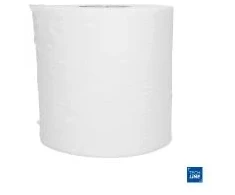 Multi Rankšluosčių ritinėlis Techline, viensluoksnis, Ø19 x P19 x 245 mm, su šerdimi, perdirbto pluošto, baltas, 6 ritinėliai/dėžutėje