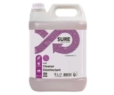 Multi SURE Valymo dezinfekavimo priemonė 5 l C2C be spalvos/kvapo, 2 ąsočiai x 5 l/dėžėje