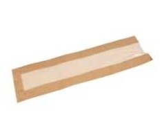 Multi Ruginės duonos maišelis 160/80x455mm 50 gr briaunuotas 100% popierius didelis rupios duonos rudas, 250 vnt./kartoninėje dėžėje