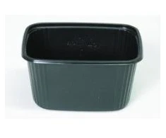 Multi Salotinė 250 g 108x82x47 mm stačiakampė PS juoda, 10 pakelių x 100 vnt. į kartoninę dėžę