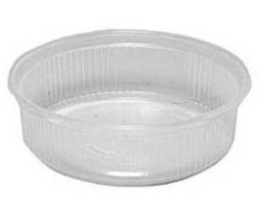 Multi Salotinė 125 ml Ø101x31 mm apvali permatoma PP, 10 vnt. x 100 vnt./kartonas