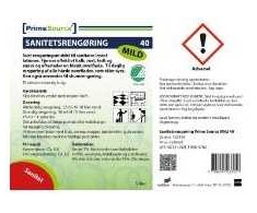 Sanitarinis valiklis Sur Prime Source Mild 40 5ltr su ES ekologiniu ženklu Swan, be kvapo/be spalvos, 3 x 5 ltr/kartonas