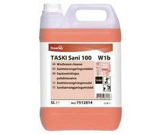 Multi Sanitarinis valiklis Sani 100 W1b šarminis su dažikliu/kvapikliu, 5 l, raudonas, 2 vnt. po 5 l/dėžėje