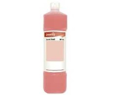Multi Sanitarinis valiklis „Sani Ami W1h Alkaline“ su kalcio šalinimo priemone, dažikliu ir kvapu, 1 l, raudonas, 6 vnt. x 1 l/dėž.