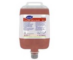 Multi TASKI Sani 100 Pur-Eco QS W1b sanitarinis valiklis su spalva/kvapu 2,5 l raudonas 2 vnt./dėžėje