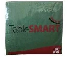 Multi TableSMART napkins 40x40cm 3-ply dark žalias, 100 pcs/pack