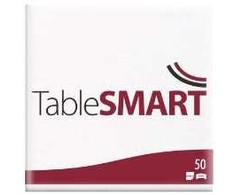Multi Stalo servetėlės SMART airlaid 48x48 cm 1/4 lankstymo baltos 10x50 vnt./dėžėje