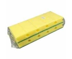 Multi Šveitimo kempinė L150xW70xH45mm su rankena, žalia, 10 vnt./pak.
