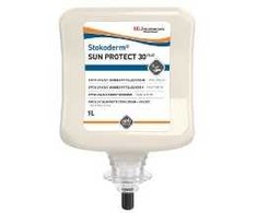 Multi Stokoderm Sun Protect SPF30 Pure apsauginis nuo saulės losjonas 1 l su parabenu / dažikliu / kvapu (6 x 1 l)