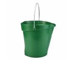 Kibiras „Vikan Hygiene“, 12 l, žalias, skirtas valymui / sąlyčiui su maistu, 1 vnt.