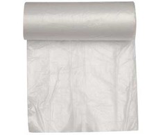 Multi Kibirų įklotai 20 l B500xL500mm 16my LDPE su užlenkimu kompaktiški permatomi, 24 ritinėliai x 50 vnt./kartoninėje dėžėje