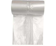 Multi Šiukšlių maišas įdėklui 40 l, plotis 500 x ilgis 700 mm, 15 my LDPE su apsiuvu, kompaktiškas, permatomas, 24 rulonai x 50 vnt. x 1 vnt./dėžėje