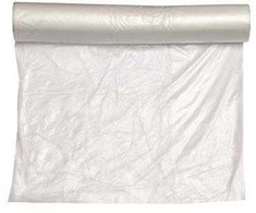 Multi Kibirų įdėklai 40 l, B500xL700mm, 7my HDPE su užlenkimu, kompaktiški, permatomi, 25 ritinėliai x 50 vnt./dėžėje