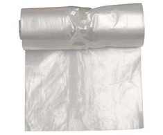 Multi Šiukšlių maišai 45 l B600xL700mm 15my LDPE su sulankstymu kompaktiški permatomi, 15 rul. x 50 vnt./dėžėje