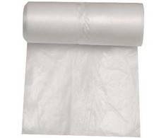 Multi Kibirinis maišas 50 l, 600 x 850 mm, 7 my, su sulankstomu, kompaktiškas, HDPE, skaidrus, 20 ritinėlių po 50 vnt./dėžėje