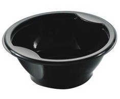Multi Sriubos dubenėlis 1 skyriaus 500 ml Ø153xH60 mm PP juodas 480 vnt./dėžėje