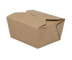 Multi Išsinešimo dėžutė Verive 90/106x110/127x65 mm 500 ml kraft biopadengta ruda, 50 vnt.