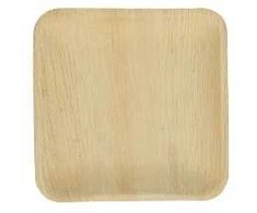 Multi Lėkštė Verive palmių lapų kvadratinė L24xW24xH2.5cm natūrali, 4 vnt. x 25 vnt./dėžėje