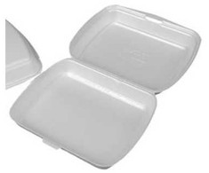Multi Termo dėžutė 1 skyriaus 247 x 198 x 75 mm su atverčiamu dangčiu XPS balta HP 4/1 TT, 2 pakuotės x 125 vnt./dėžėje
