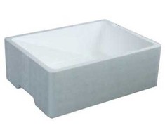Multi Termo dėžė 11 l 1/2 GN 40x30x14 cm EPS balta dangtis 9298, 16 vnt./pak (maišas)