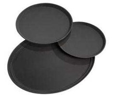 Multi Serving tray Ø40.5 cm anti-slip polyester juodas, pc