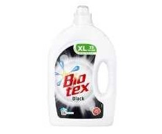 Multi Skystas skalbiklis Bio-tex Juodas 1750 ml su kvapu, be baliklių ir optinių balintojų