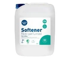 Multi Skalbimo audinių minkštiklis Kiilto Pro Softener be kvapo 20 l, paženklintas Gulbės ženklu Sensitive, 20 l/dnk