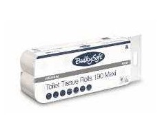 Multi Tualetinis popierius Bulkysoft Premium 2 sluoksnių L19,95 m x B10,5 cm naujoviškos pluošto sudėties baltas, 12 pak. x 10 ritinių/kartonas